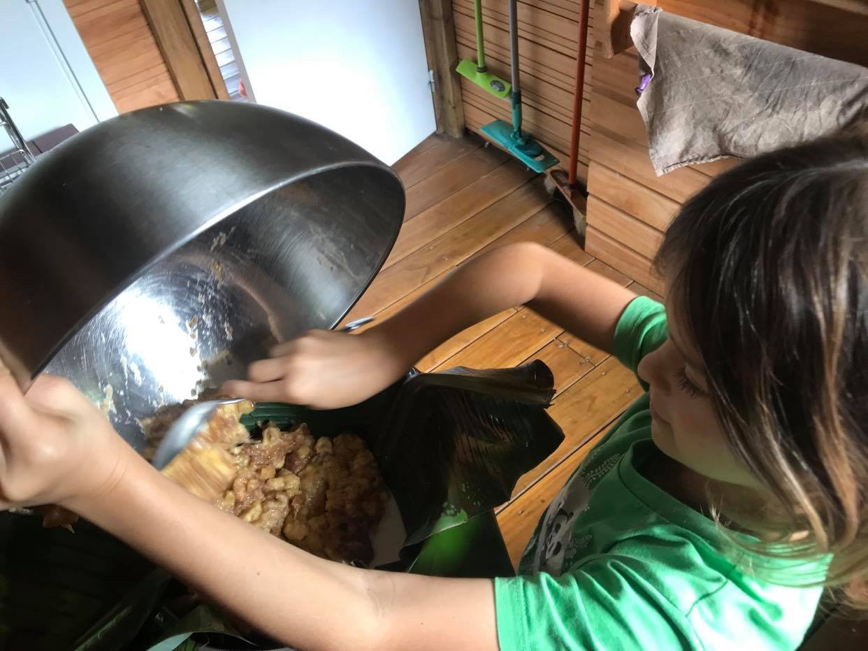 Cooking together