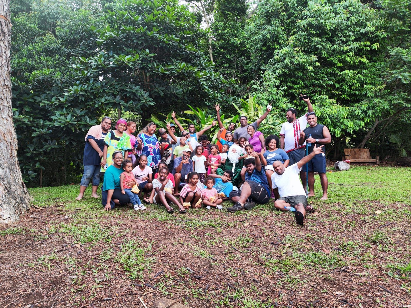 Christmas for families from Lifou