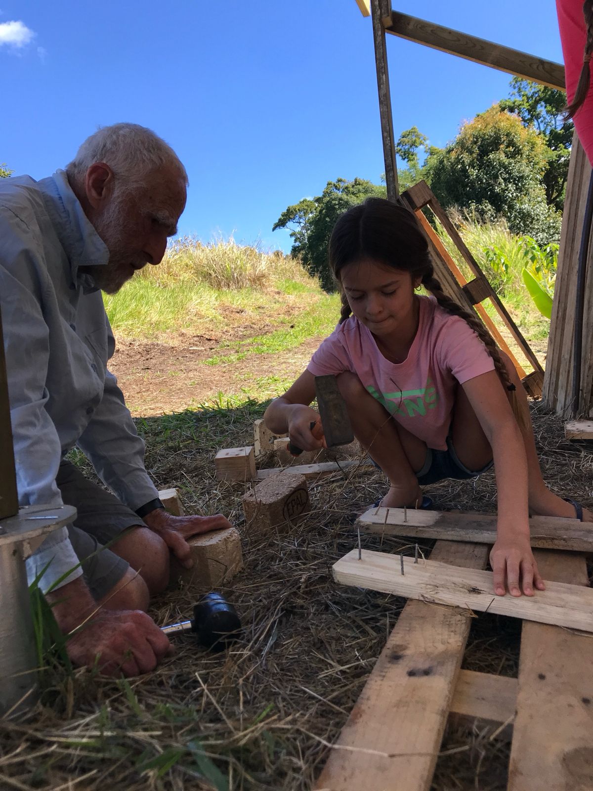 Woofing and DIY skills sharing