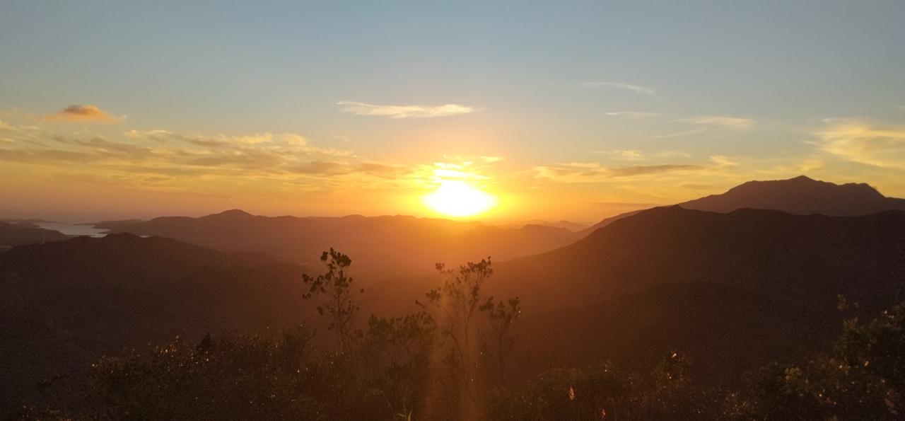 Sunset over the Oasis